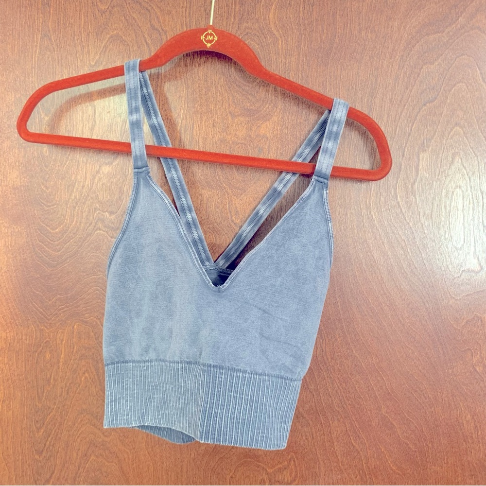 Free People Movement M/l Harmony, Grey, Sports Bra